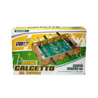 Calciobalilla da Tavolo 51x31x10 cm  2 vs 2 Marrone Chiaro