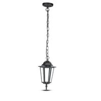 Lampada da giardino a soffitto Matt Black