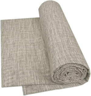 Telo Arredo Cotone 170x280 cm Tessuto Copritutto Granfoulard Copridivano Copriletto Striato Beige