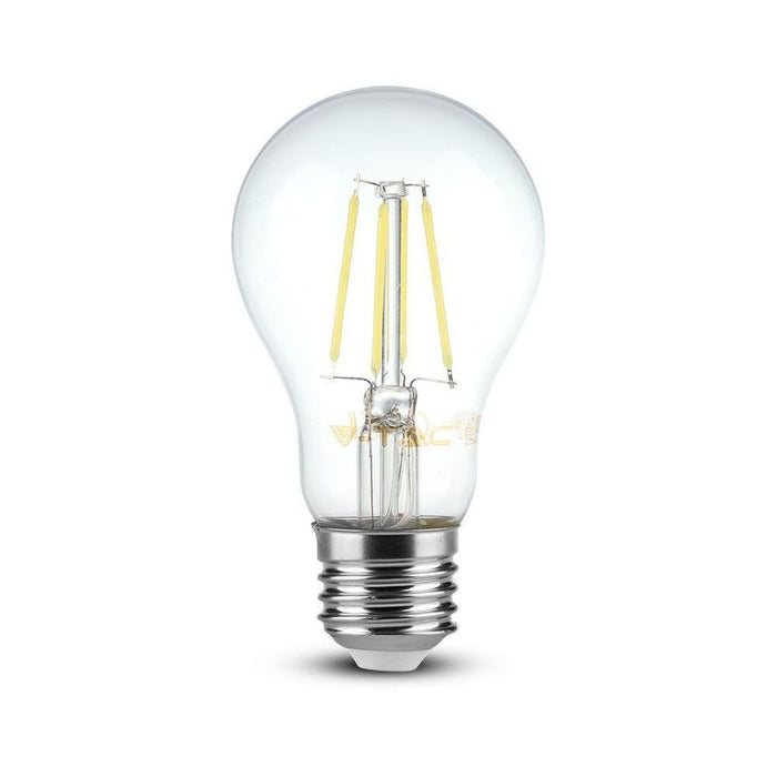 Bulb LED - Filamento 4W E27 A60 Copertura Clear 6400K