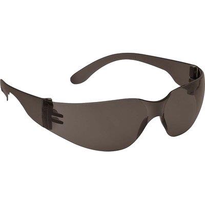 Occhiale sicurezza ecovision pc antigraffio lente grigio scuro (10 pezzi) 