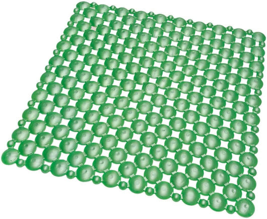 Tappeto Doccia Vasca Ventose Antiscivolo Tappetino Bagno Pvc 53x53 cm Antimuffa Verde