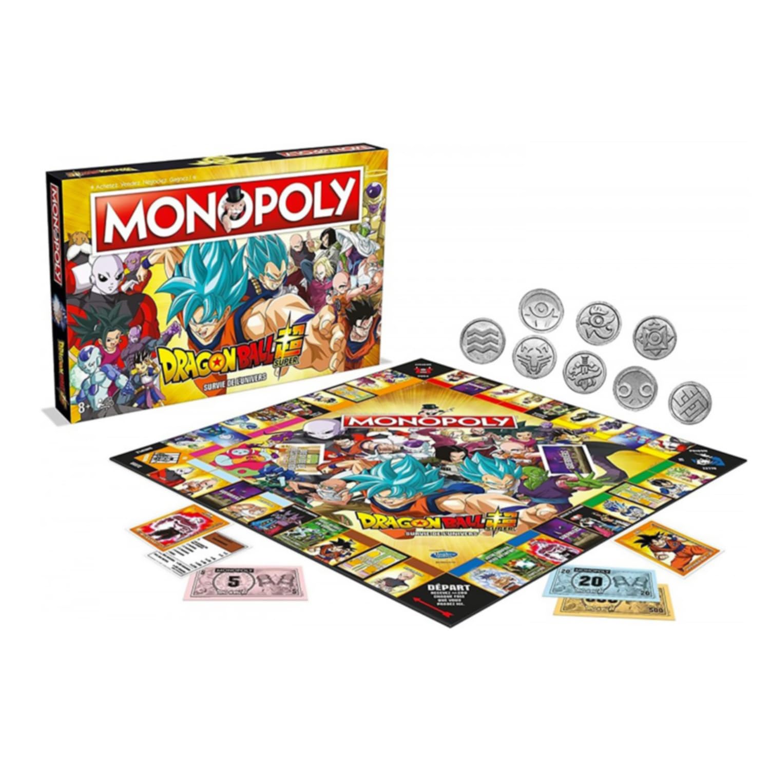 Gioco in scatola MONOPOLY - Edizione Italia Dragon Ball Z Super Edition