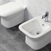 Sanitari sospesi Ceramica Azzurra Prua wc bidet sedile SOFT CLOSE