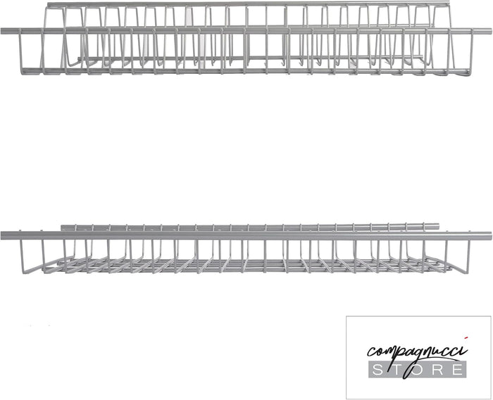 Coppia Griglie Scolapiatti E Scolabicchieri Per Mobile Da 450 Mm