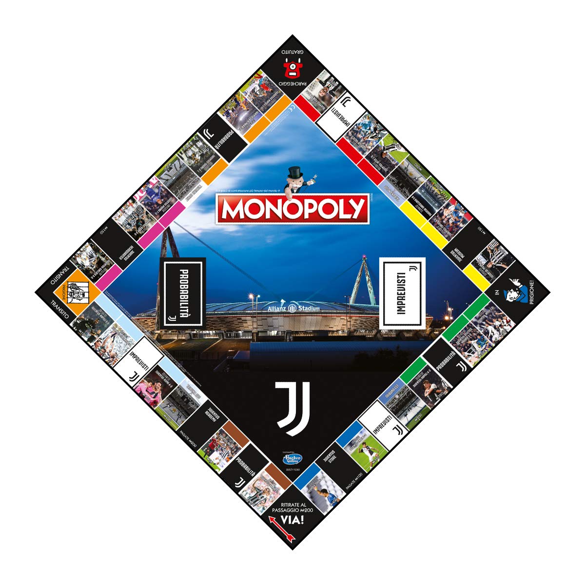 Gioco in scatola Monopoly edizione JUVENTUS FC