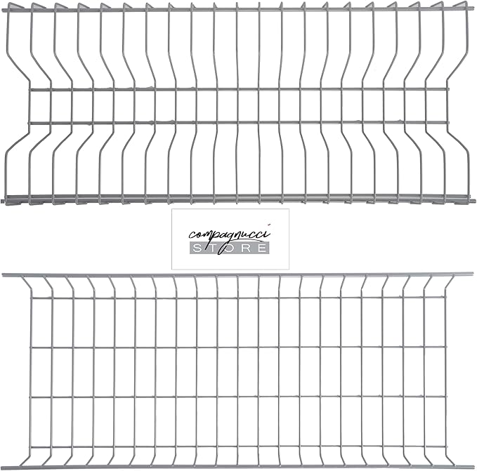 Coppia Griglie Scolapiatti E Scolabicchieri Per Mobile Da 600 Mm