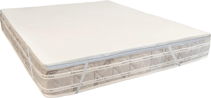 Topper Correttore Materasso Una Piazza e Mezza Ortopedico contro mal di schiena Memory Foam 120x200 h4 EXTRA COMFORT