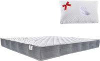 Kit materasso 120x190 h19 cm piu guanciale in regalo fascia 5D traspirante super air ortopedico Farmarelax