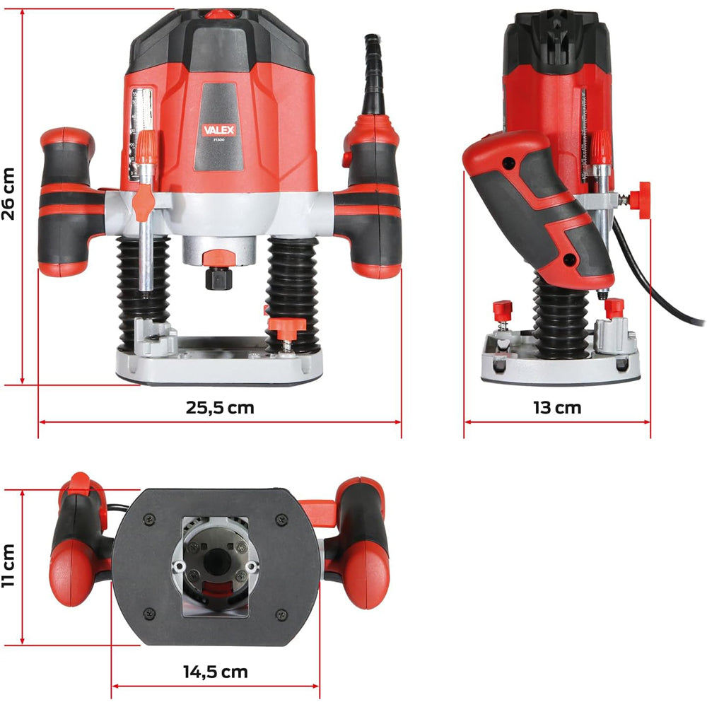 FRESATRICE VERTICALE 1300W VALEX F1300 1467016