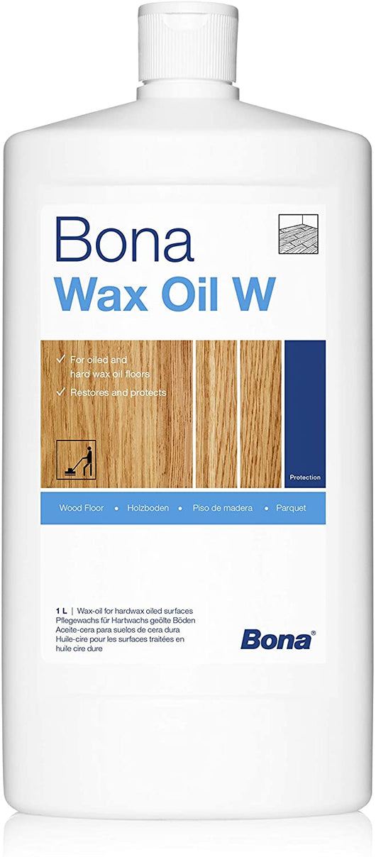 BONA Wax oil W, olio naturale resistente per la manutenzione di parquet oliati e cerati. LT1 - Default Title