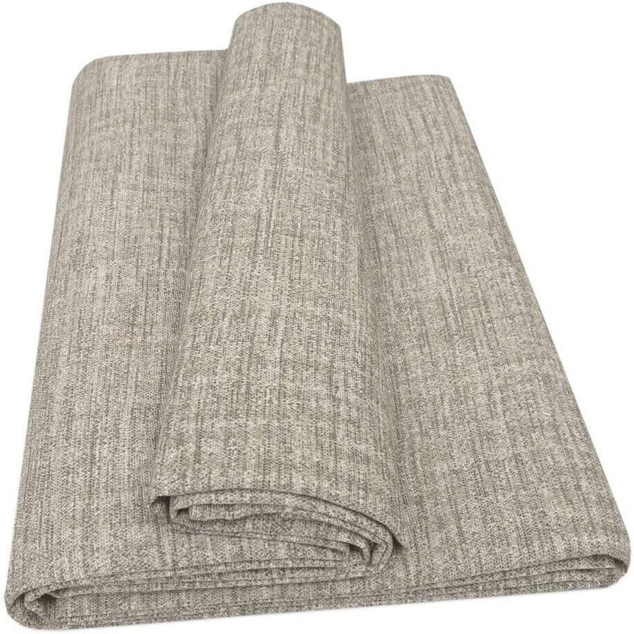 Telo Arredo Cotone 170x280 cm Tessuto Copritutto Granfoulard Copridivano Copriletto Striato Beige