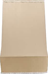 Tenda da sole per porta con anelli 300x140 cm beige T1372911/F