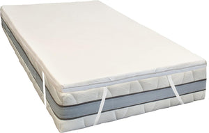 Topper Correttore Materasso Singolo Ortopedico in Memory Foam Letto 90x200 H7 Una piazza H 7 CM Certificato Oeko-Tex