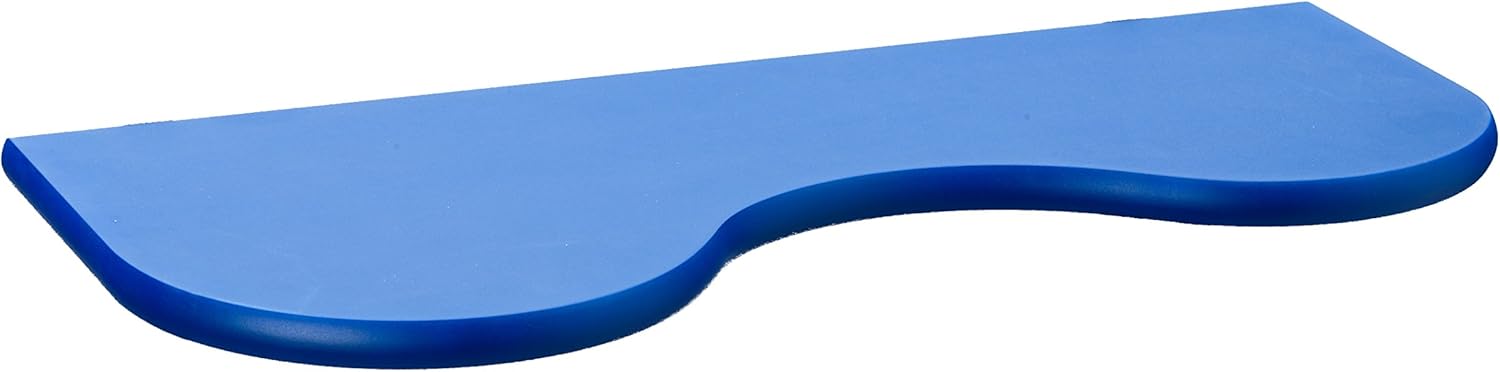 King Home MENSOLA BIMBO(cm 26x76x2) "ONDA" IN MDF BLU CARTONE DA 4 PEZZI