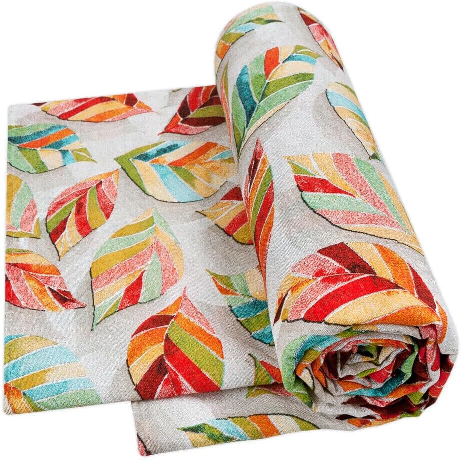 Telo Arredo Cotone 260x280 Cm Copridivano Floreale Granfoulard Tessuto Copritutto Lavabile Dis_A