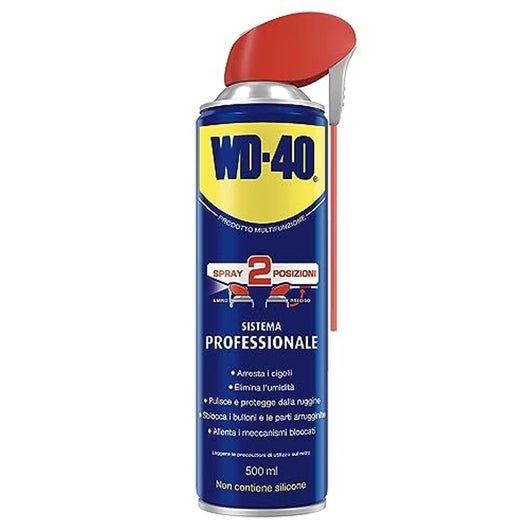 WD 40 SPRAY MULTIUSO LUBRIFICANTE SBLOCCANTE BOMBOLETTA 500ml