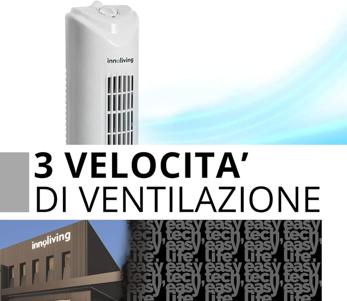 Ventilatore a Torretta Innoliving INN-504, Ricondizionato (Vedi Descrizione)