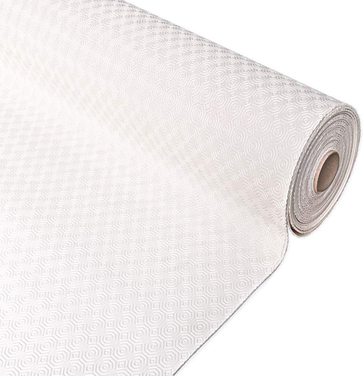 Tovaglia Pvc Proteggi Tavolo Mollettone 140x320 cm Morbido Antiscivolo Antimacchia Antiurto Bianco