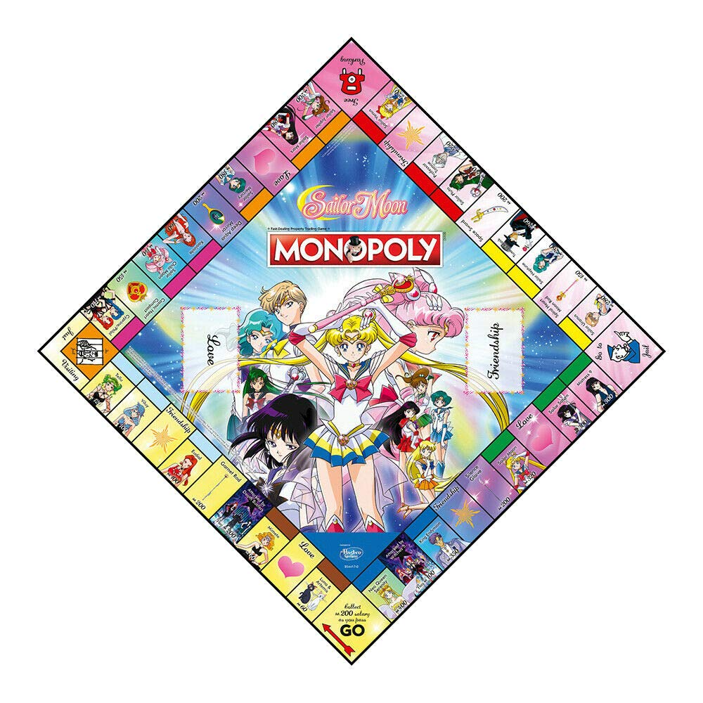 Gioco in scatola MONOPOLY edizione Italia Sailor Moon 