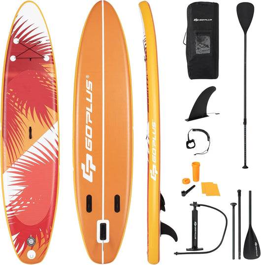 Tavola da Paddle Gonfiabile, Stand Up Paddle con Accessori Completo, Tavola da SUP con Superficie Antiscivolo