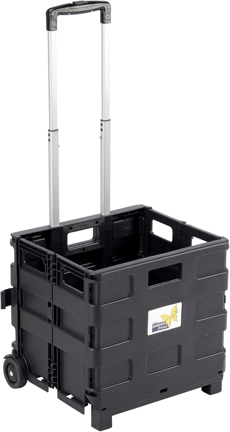 C1299040 - Carrello pieghevole con cassa in plastica