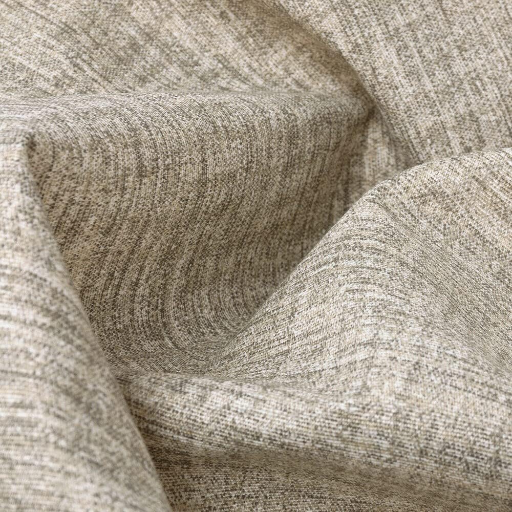 Telo Arredo Cotone 170x280 cm Tessuto Copritutto Granfoulard Copridivano Copriletto Striato Beige