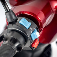 Scooter Z-TECH ZT-15-E "TRILUX PLUS"  3 RUOTE Differenziale per Disabili e Anziani-Rosso