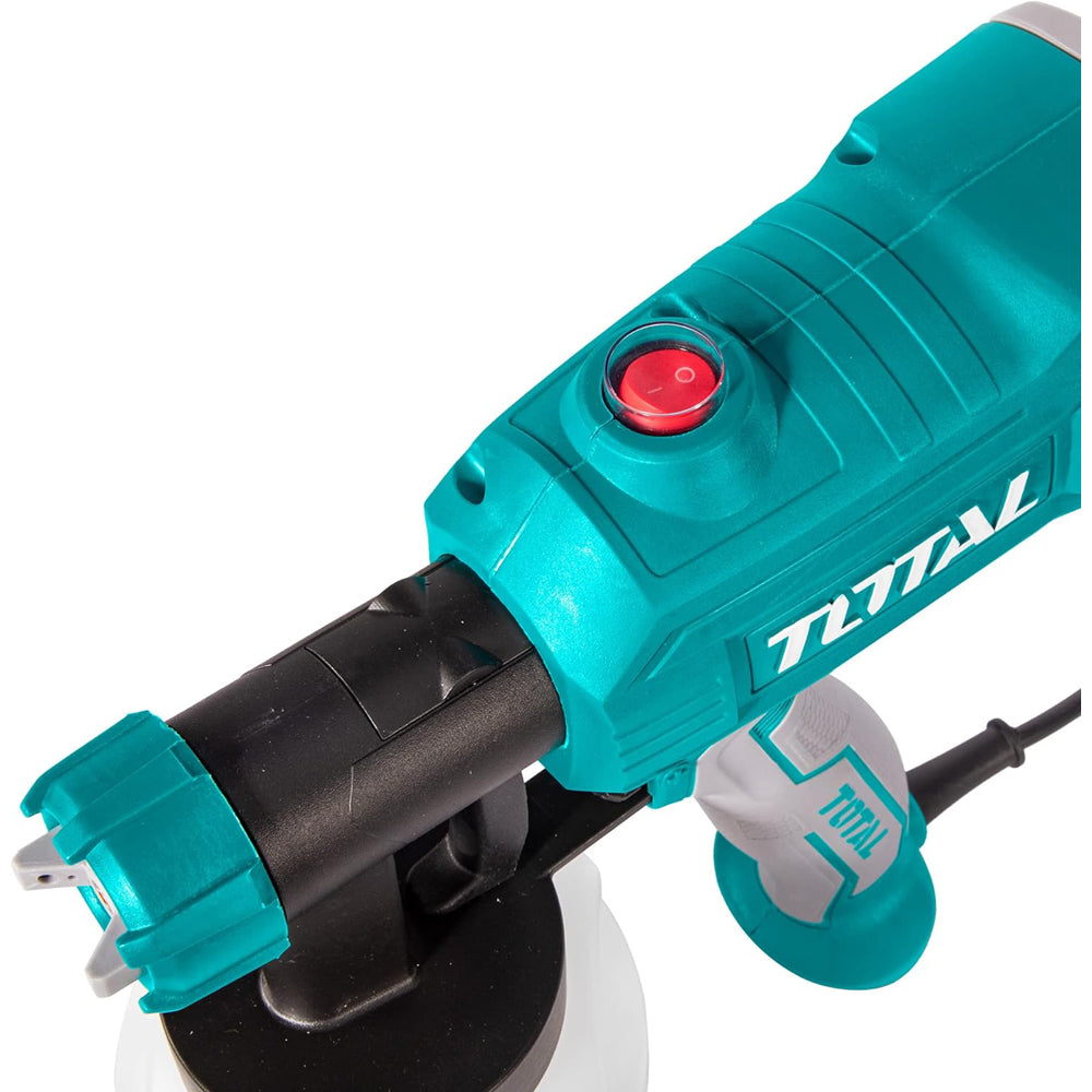 PISTOLA VERNICIATORE A SPRUZZO AEROGRAFO ELETTRICO 350W TOTAL TOTTT3506