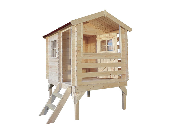 Casetta legno per bambini - L182xL146xA205cm/ 1.1m2 - Timbela M501B