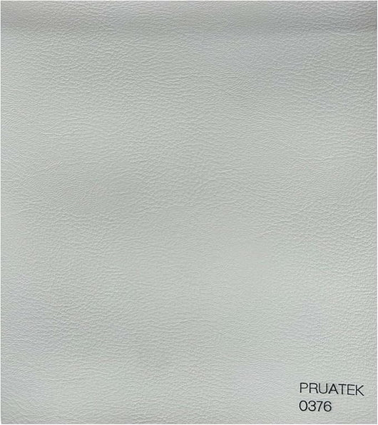 Tessuto FintaPelle Nautica Tappezzeria Alta Qualità "PRUATEK" - Colore BIANCO 0376 - Morbida e Resistente - Vendita al Metro - H.140