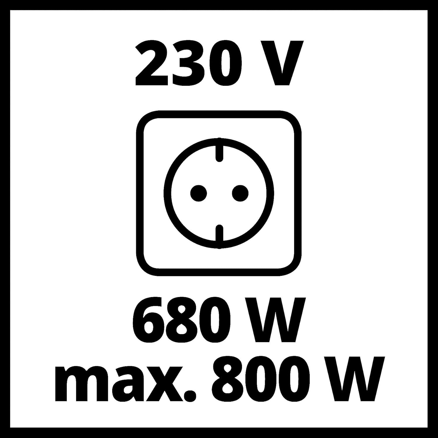 Einhell Generatore di corrrente gruppo elettrogeno 800 watt TC-PG 10/E5 