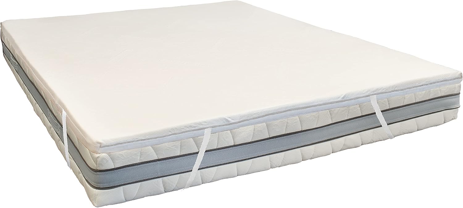 Topper Correttore Materasso matrimoniale king Memory 170x200 H7 Ortopedico Rigidità  media Sottovuoto Oeko-Tex