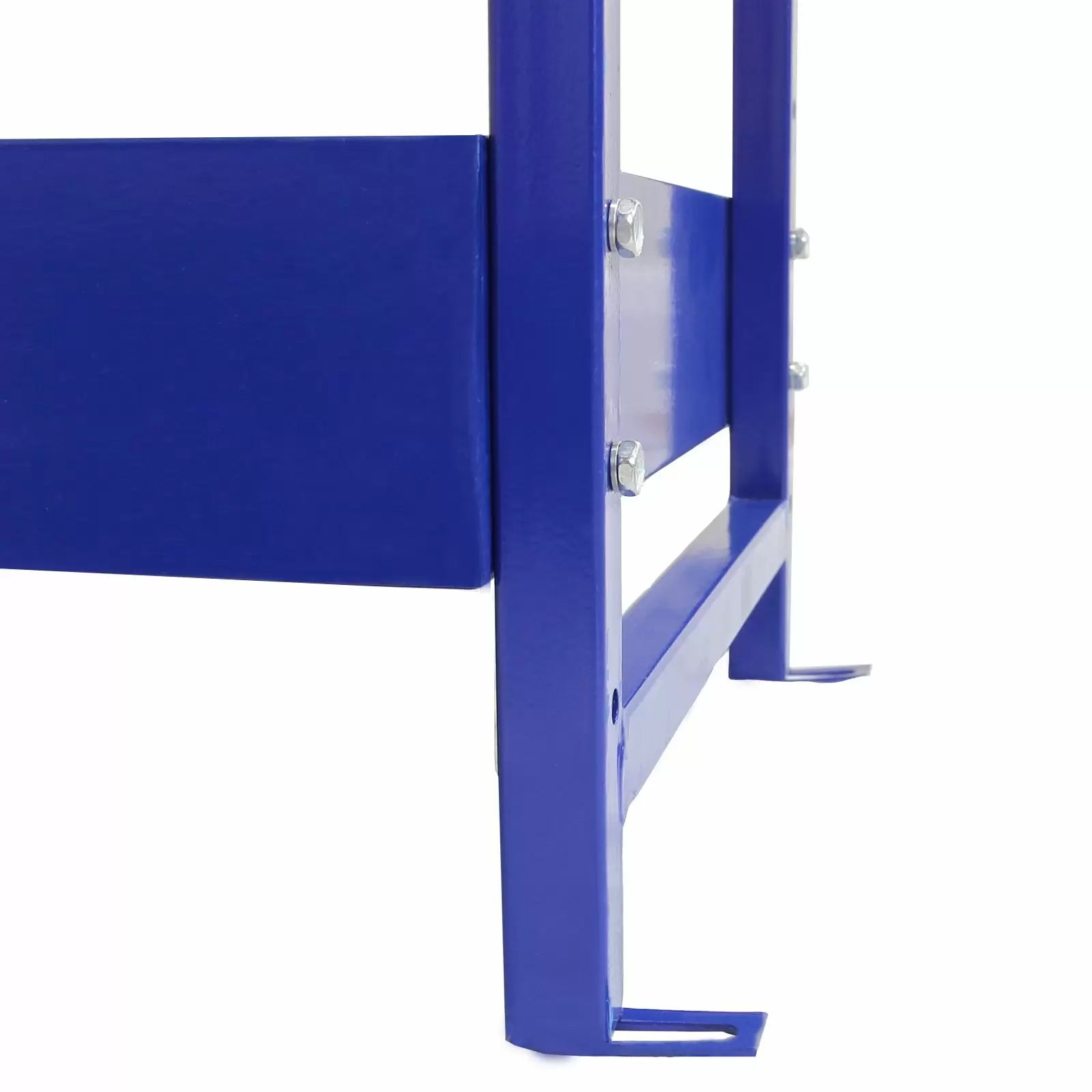 Scaffalatura Lightning 3 Ripiani 116,5x115x34,8 cm per Furgone in Acciaio Inossidabile Blu