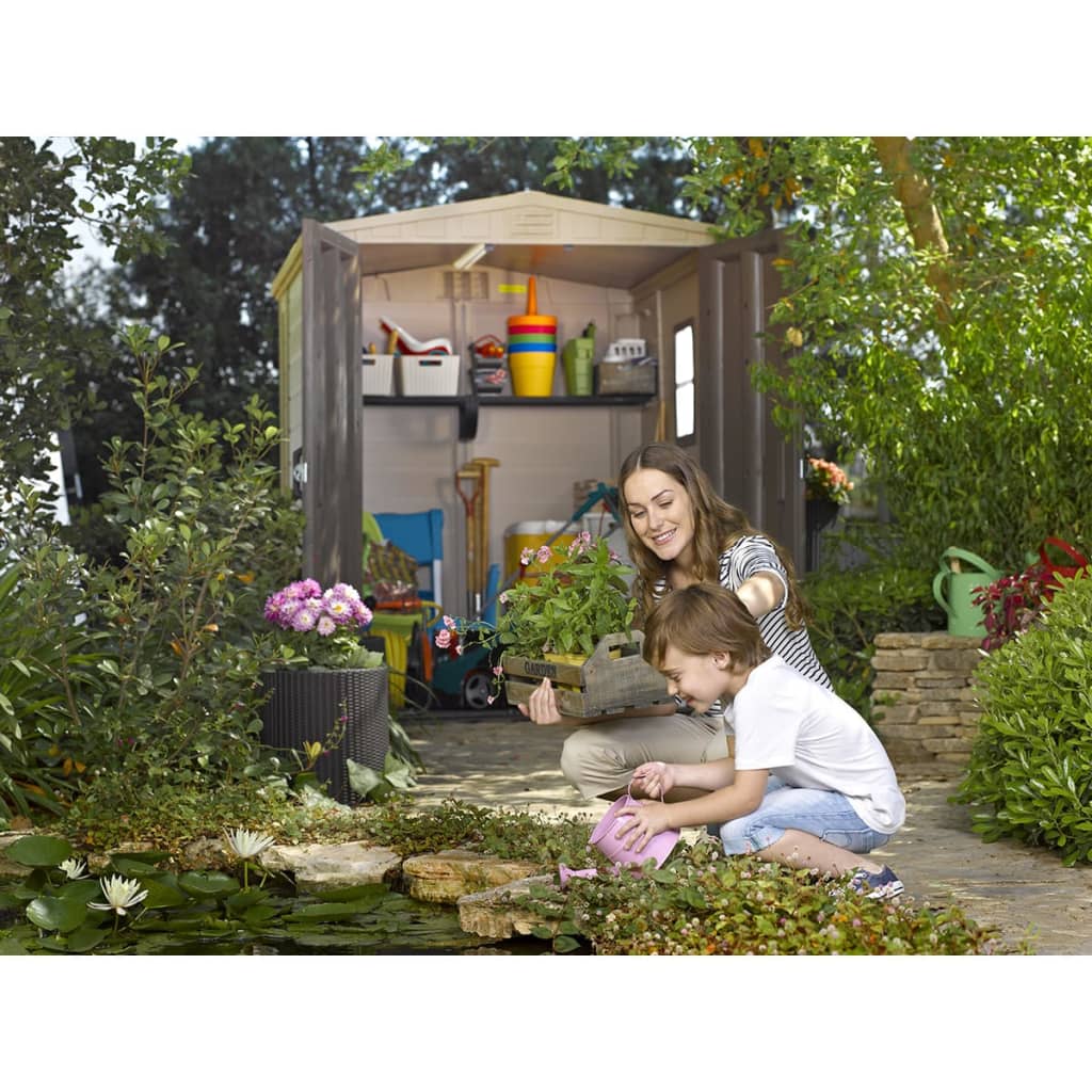 Keter Casetta da Giardino Factor 88 Beige 404247