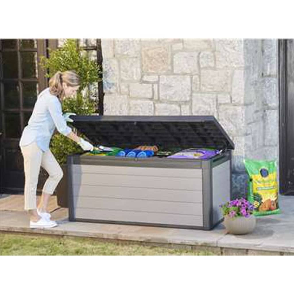 Keter Contenitore da Giardino Premier 570 L Grigio 440525