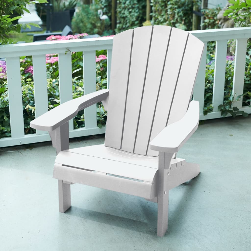 Keter Sedia Adirondack Troy Bianca