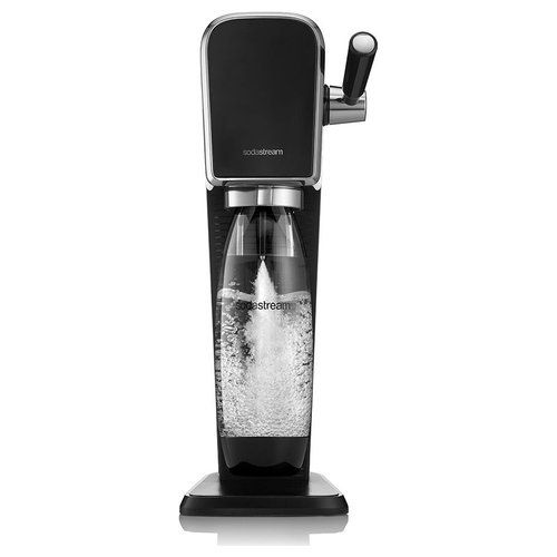 Sodastream soda maker art nero schwarz qc inclusa bottiglia in pet da 1 litro (1013511411)