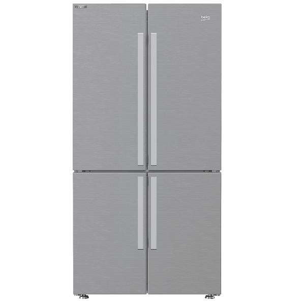 Frigorifero a Libera Installazione a 4 Porte Beko 90.8 cm Total No Frost Grigio GN1406231XBN Classe F