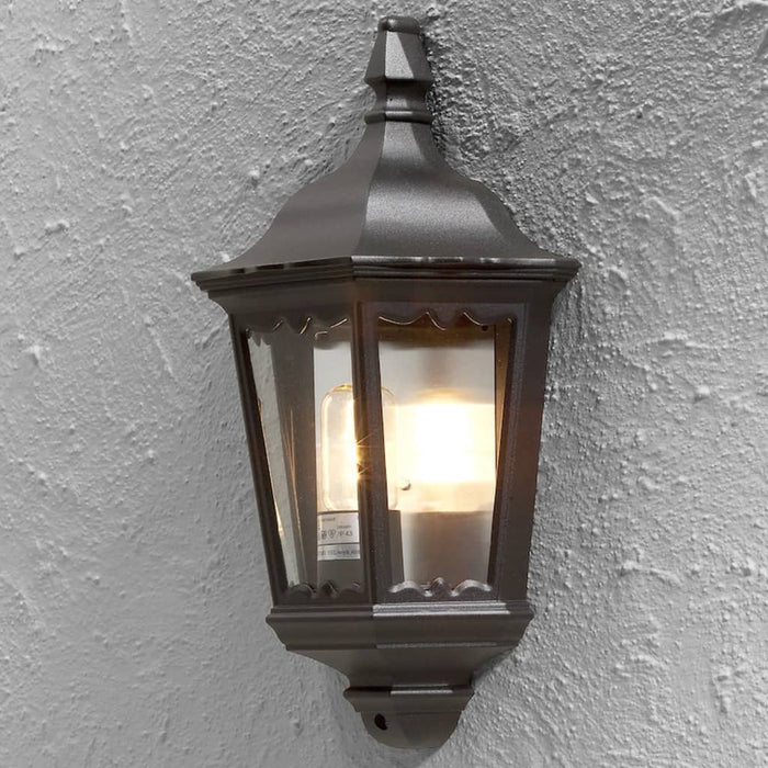 KONSTSMIDE Lampada da Parete a Filo Firenze Nero Opaco 434053