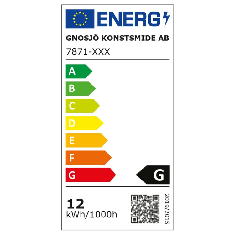 KONSTSMIDE Lampada da Parete Regolabile a LED Cremona Su e Giù 3x3 W 434020