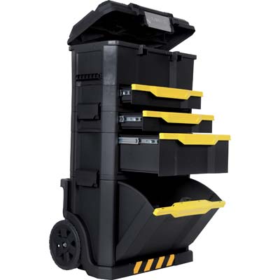 Mobile portautensili 3 in 1 su ruote stanley cm 48x34 h.cm 86 1-79-206 Stanley 