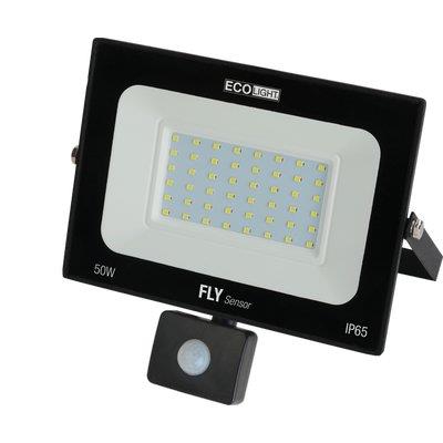 Proiettore led fly sensor ip65 century naturale volt 230 watt 20 lumen 1500 Century