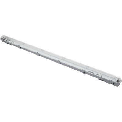 Plafoniera x tubo led  volt 230 watt 1x 9 g13 ip65 cm 65,5x 7,2 h.cm 8,6 