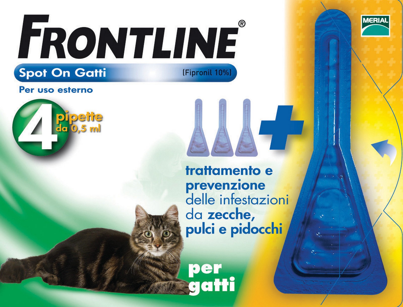 frontline spot-on gatti (3+1) cod:ferx.74030