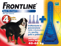 frontline spot-on kg.40-60 cani xl (3+1) 74034