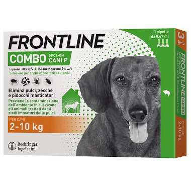 FRONTLINE COMBO KG.02-10 CANI PICCOLI (3) FRONTLINE PZ 1,0