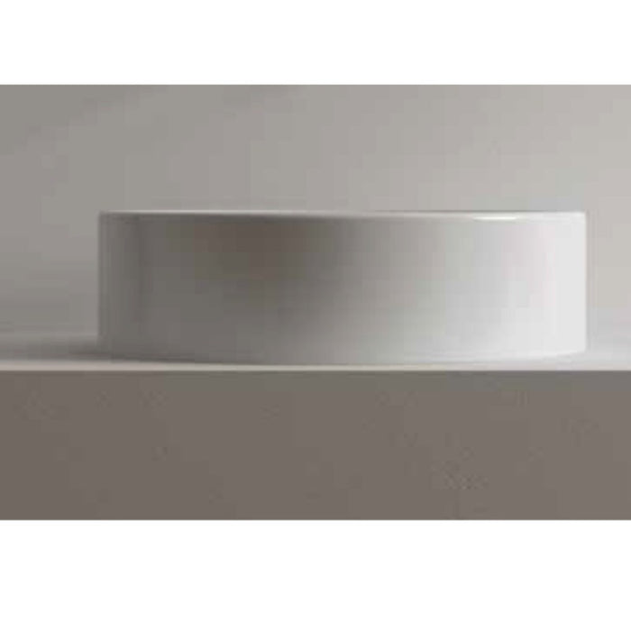 Lavabo da appoggio tondo Domus Falerii 30 cm design moderno