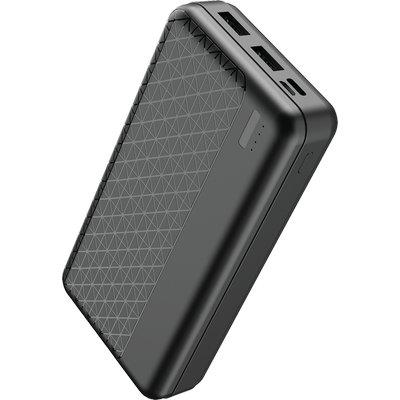 Power bank mah 20000 + led  lostech nero presa type c-micro usb uscita usb + cavo Lostech