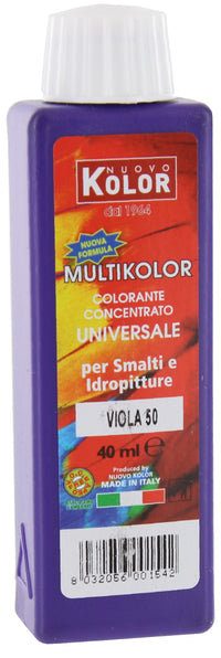 COLORANTE UNIVERSALE ML.40 VIOLA         50RL  PZ 12,0